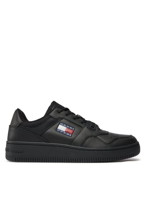 Tommy Jeans Sneakersy Tjm Retro Basket Ess EM0EM01395 Czarny. Kolor: czarny