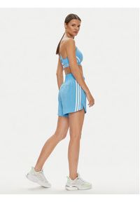 Adidas - adidas Szorty sportowe Pacer Training 3-Stripes IS1664 Błękitny Regular Fit. Kolor: niebieski. Materiał: syntetyk