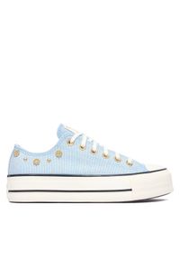 Converse Trampki Chuck Taylor All Star Heathered Glam A17596C Niebieski. Kolor: niebieski. Materiał: materiał #1