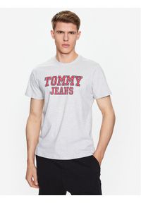 Tommy Jeans T-Shirt Essential DM0DM16405 Szary Regular Fit. Kolor: szary. Materiał: bawełna #1