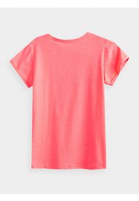 4f - T-shirt dziewczęcy (122-164). Materiał: dzianina, bawełna. Wzór: nadruk #2