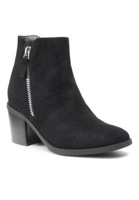 Jenny Fairy Botki LS5589-01 Czarny. Kolor: czarny. Materiał: materiał #6