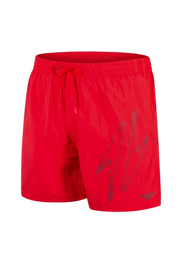 Spodenki szorty męskie Speedo HyperBoom. Kolor: czerwony. Materiał: poliester, lycra