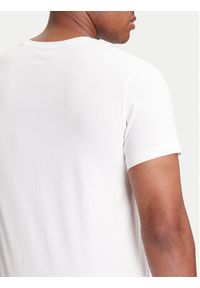 G-Star RAW - G-Star Raw T-Shirt Finger Print Burger D26041-C506 Biały Regular Fit. Kolor: biały. Materiał: bawełna. Wzór: nadruk #3