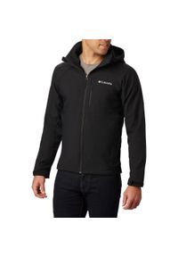 columbia - Columbia Kurtka Cascade Ridge Iii 2090412010. Kolor: czarny. Materiał: softshell. Sport: turystyka piesza