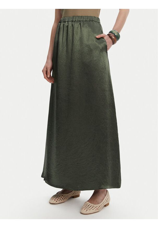 Max Mara Leisure Spódnica trapezowa Nuevo 2516101028 Zielony Regular Fit. Kolor: zielony. Materiał: acetat
