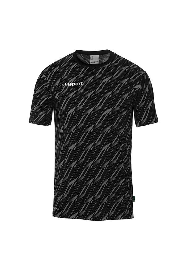 UHLSPORT - Koszulka dla dzieci Uhlsport Progressive 28. Kolor: czarny, biały, wielokolorowy. Materiał: tkanina. Wzór: nadruk. Sport: piłka nożna