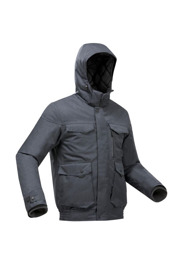 quechua - Kurtka turystyczna męska zimowa Quechua SH100 X-WARM -10°C wodoodporna. Sezon: zima. Sport: wspinaczka