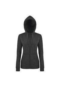SOL'S - Damska Bluza Z Kapturem Seven Full Zip. Typ kołnierza: kaptur. Kolor: wielokolorowy, szary, brązowy