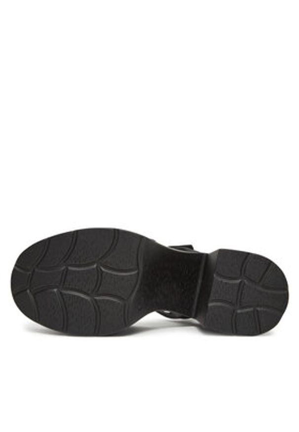 DeeZee Sandały ZB8358-1 Czarny. Kolor: czarny. Materiał: skóra