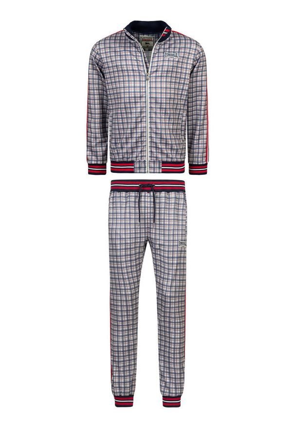 Dres Lonsdale Burmarsh. Kolor: wielokolorowy, niebieski, biały. Materiał: dresówka