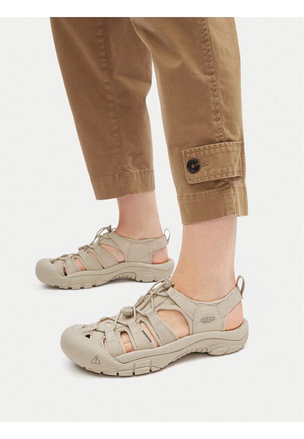 keen - Keen Sandały Newport H2 1027353 Beżowy. Kolor: beżowy. Materiał: materiał