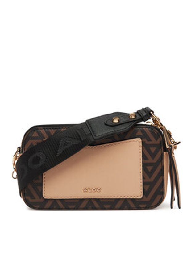 Aldo Torebka Dwuma 14076923 Brązowy. Kolor: brązowy. Materiał: skórzane