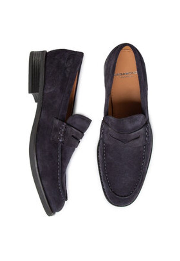 Vagabond Shoemakers Półbuty Mario 4961-040-67 Granatowy. Kolor: niebieski. Materiał: skóra, zamsz