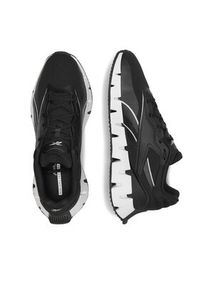 Reebok Buty do biegania Zig Dynamica 4 100026132 Czarny. Kolor: czarny. Materiał: skóra