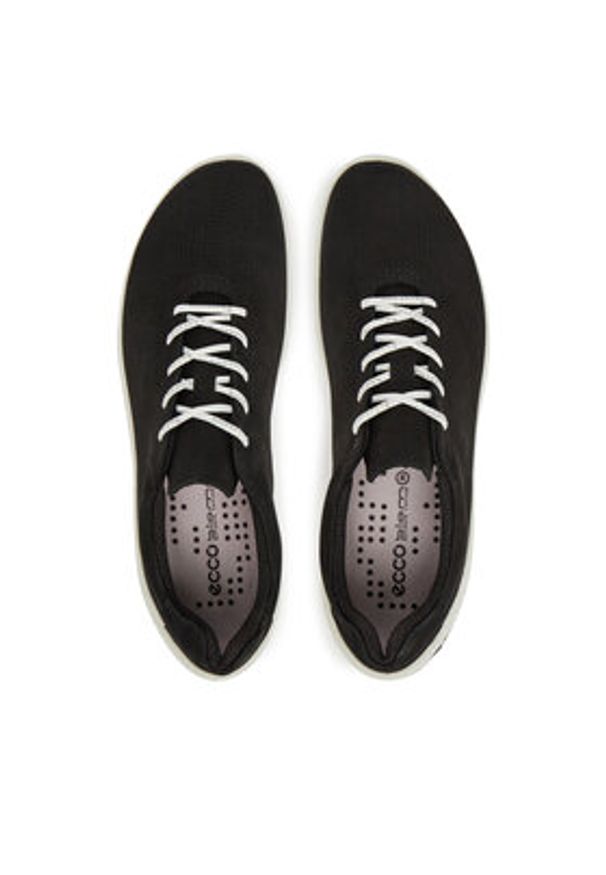 ecco - ECCO Sneakersy Biom Lite 80240302001 Czarny. Kolor: czarny. Materiał: nubuk, skóra