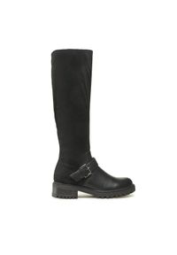 Jenny Fairy Kozaki WS5600-08 Czarny. Kolor: czarny. Materiał: materiał #1