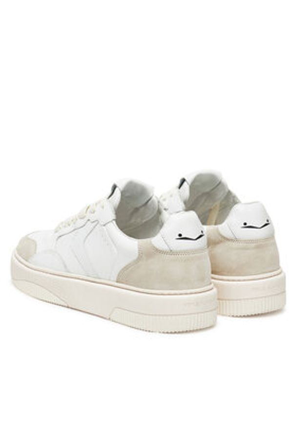 Voile Blanche Sneakersy Gemini M 0012019250.01.1B31 Biały. Kolor: biały. Materiał: skóra