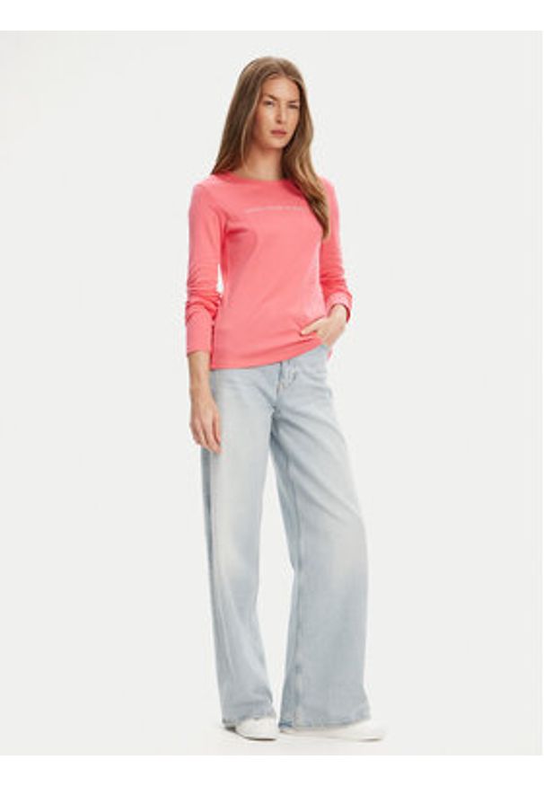 United Colors of Benetton - United Colors Of Benetton Bluzka 3GA2E16G0 Różowy Regular Fit. Kolor: różowy. Materiał: bawełna