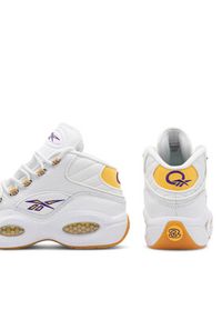 Reebok Sneakersy Question Mid FX4278-M Biały. Kolor: biały. Materiał: skóra #4