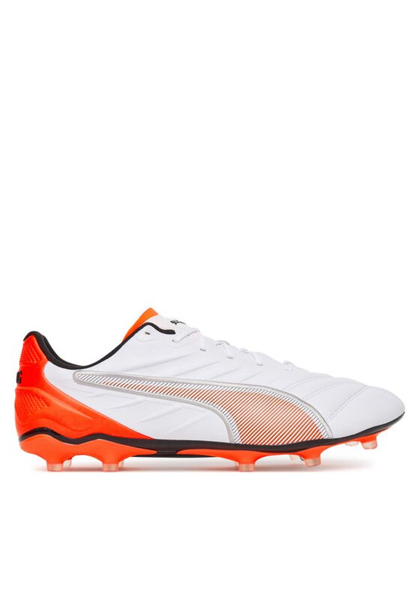 Puma Buty do piłki nożnej King Pro Fg/Ag 108828 01 Biały. Kolor: biały. Materiał: skóra