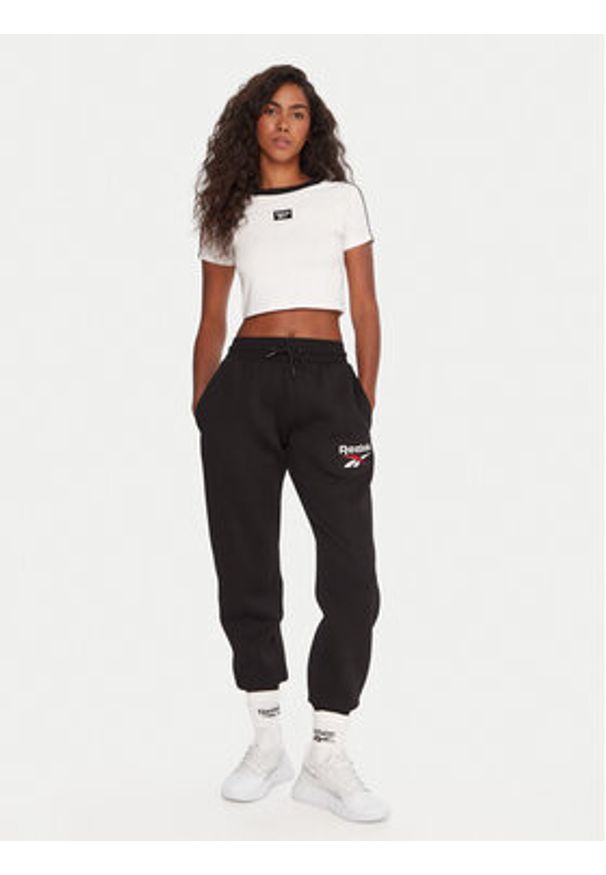 Reebok T-Shirt Laura RK25168CCW Biały Regular Fit. Kolor: biały. Materiał: bawełna