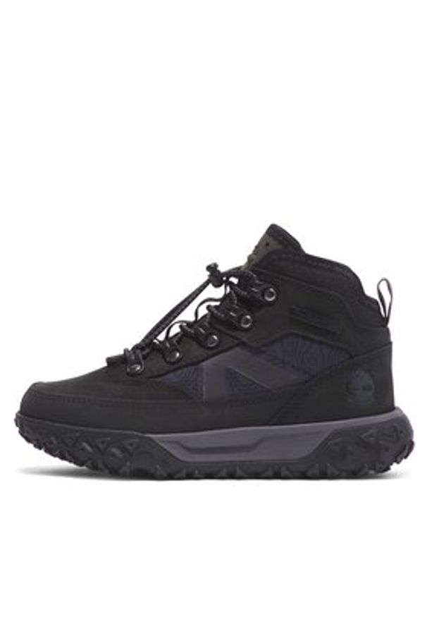 Timberland Trzewiki Gs Motion 6 Mid F/Lwp TB0A673Z0151 Czarny. Kolor: czarny. Materiał: skóra, nubuk