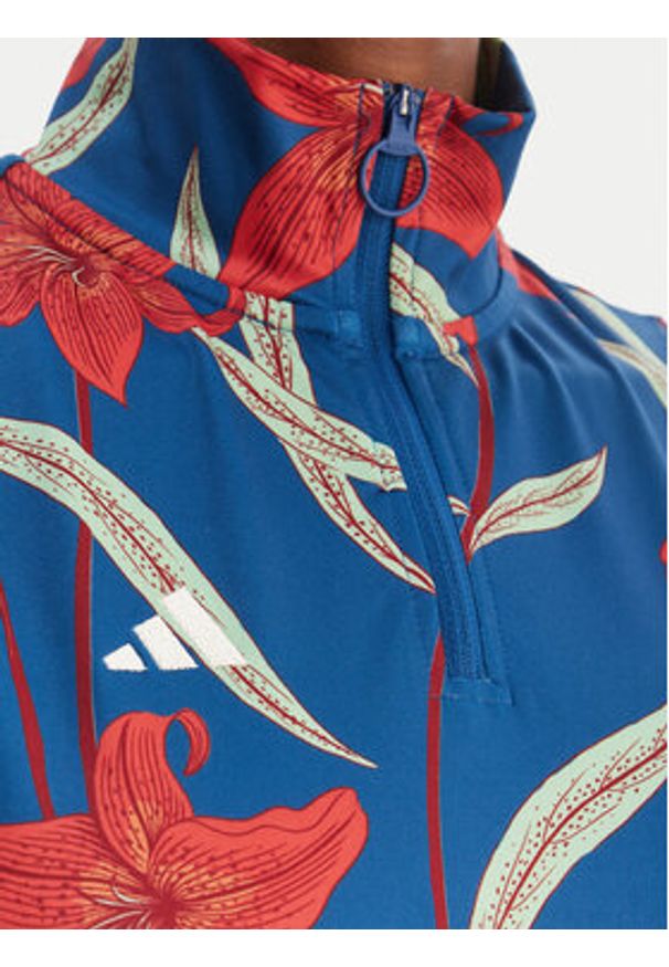 Adidas - adidas Body Farm Rio KD4636 Niebieski Slim Fit. Kolor: niebieski. Materiał: syntetyk