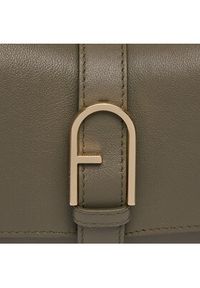 Furla Torebka Flow Mini Top Handle WB01032-BX2045-2810S-1007 Zielony. Kolor: zielony. Materiał: skórzane #5