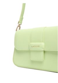 Lacoste Torebka Casual NF5152AU Zielony. Kolor: zielony. Materiał: skórzane. Styl: casual