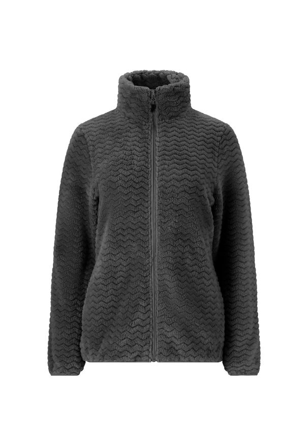 Bluza polarowa damska Whistler Matra. Kolor: szary, wielokolorowy, brązowy, czarny. Materiał: polar. Sport: turystyka piesza