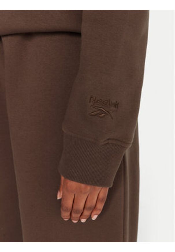 Reebok Bluza Reebok X Ewa Chodakowska Emelia RK25303CCW Brązowy Regular Fit. Kolor: brązowy. Materiał: bawełna