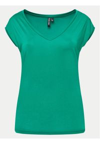 Pieces T-Shirt 17095260 Zielony Regular Fit. Kolor: zielony