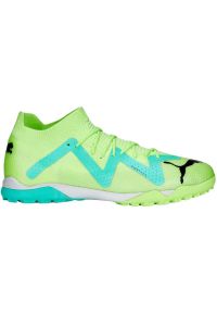 Buty Puma Future Ultimate Tt M 107174 03 zielone zielone. Kolor: zielony. Materiał: dzianina. Szerokość cholewki: normalna. Sport: piłka nożna #1