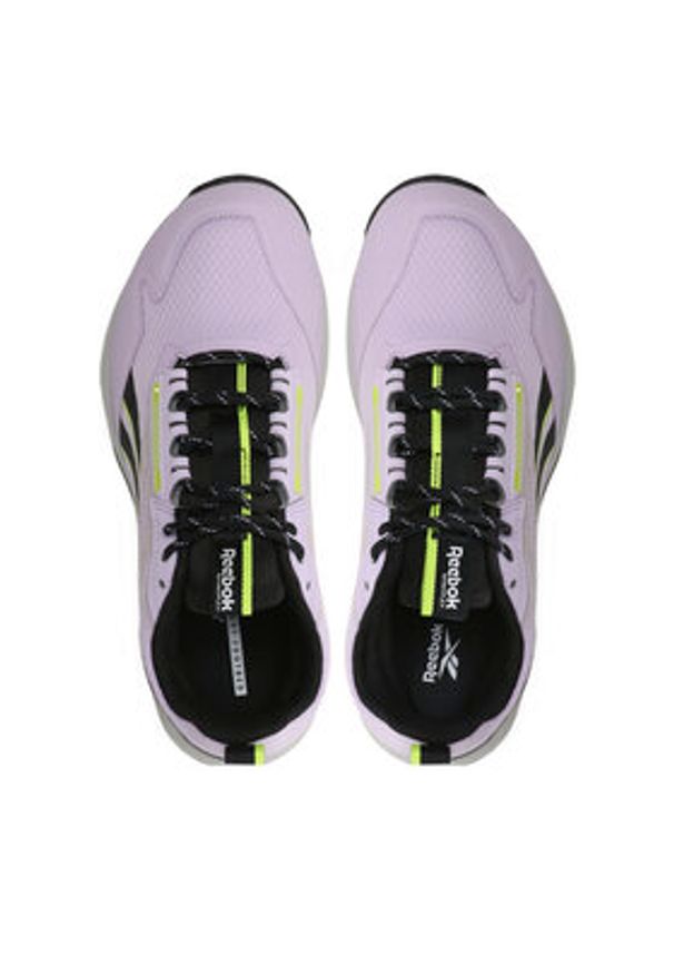 Reebok Buty na siłownię Nanoflex Adventure Tr HR0417 Fioletowy. Kolor: fioletowy. Materiał: materiał. Sport: fitness