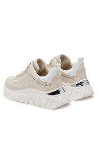 DKNY Sneakersy K1522639 Brązowy. Kolor: brązowy. Materiał: materiał #4
