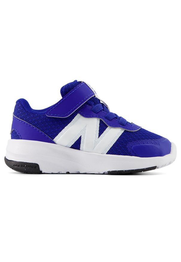 Buty niemowlęce New Balance IT578RB – niebieskie. Okazja: na co dzień. Zapięcie: rzepy. Kolor: niebieski. Materiał: guma, syntetyk, materiał. Szerokość cholewki: normalna. Sport: bieganie