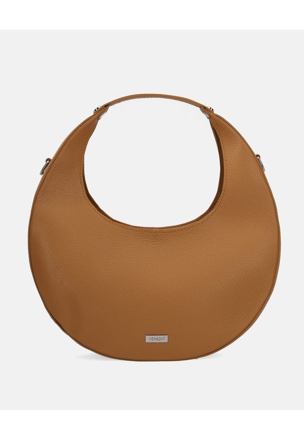 Venezia - SKÓRZANA TOREBKA O OKRĄGŁYM KSZTAŁCIE 296-010-Y DO CAM. Materiał: skórzane
