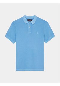 Marc O'Polo Polo M22 2496 53190 Niebieski Slim Fit. Typ kołnierza: polo. Kolor: niebieski. Materiał: bawełna #3