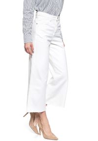 Wrangler - SPODNIE WRANGLER DAMSKIE WESTERN CULOTTE VINTAGE WHITE W260WMX1Y 112128018. Styl: vintage #9