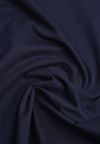 Born2be - Granatowy T-shirt Bawełniany Klasyczny o Fasonie Oversize z Dłuższym Tyłem Nemedora. Okazja: na co dzień. Kolor: niebieski. Materiał: bawełna. Długość: długie. Styl: klasyczny #6