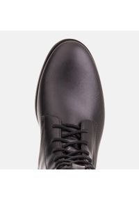 Marco Shoes Klasyczne botki na niskim obcasie czarne. Kolor: czarny. Obcas: na obcasie. Styl: klasyczny. Wysokość obcasa: niski #7