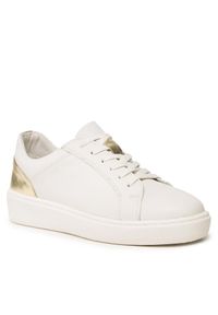 Półbuty Sarah Karen. Kolor: biały #1