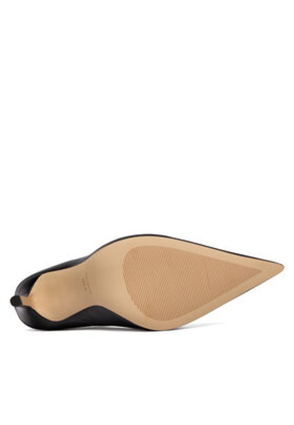 MICHAEL Michael Kors Szpilki Elyse High Pump 40R6EYHP1L Czarny. Kolor: czarny. Materiał: skóra. Obcas: na szpilce