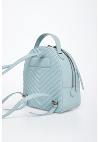 Pinko - Plecak damski skórzany Love Click Classic Backpack PINKO. Materiał: skórzane