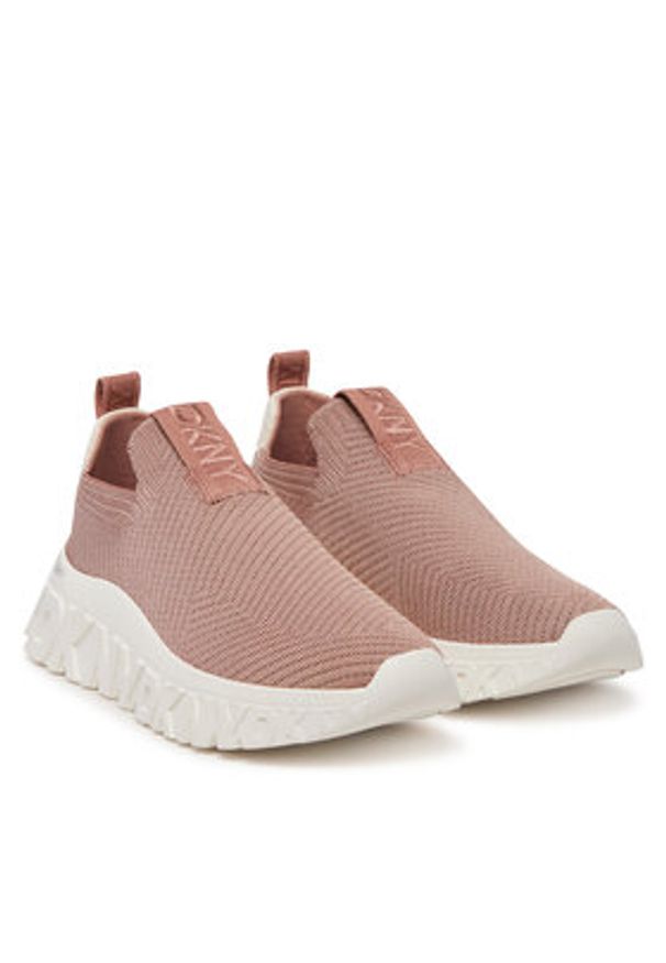 DKNY Sneakersy Lafox K1531140 Różowy. Kolor: różowy. Materiał: materiał