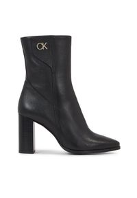Calvin Klein Botki Cup Heel Ankle Boot W/Hw 80 HW0HW01750 Czarny. Kolor: czarny #1