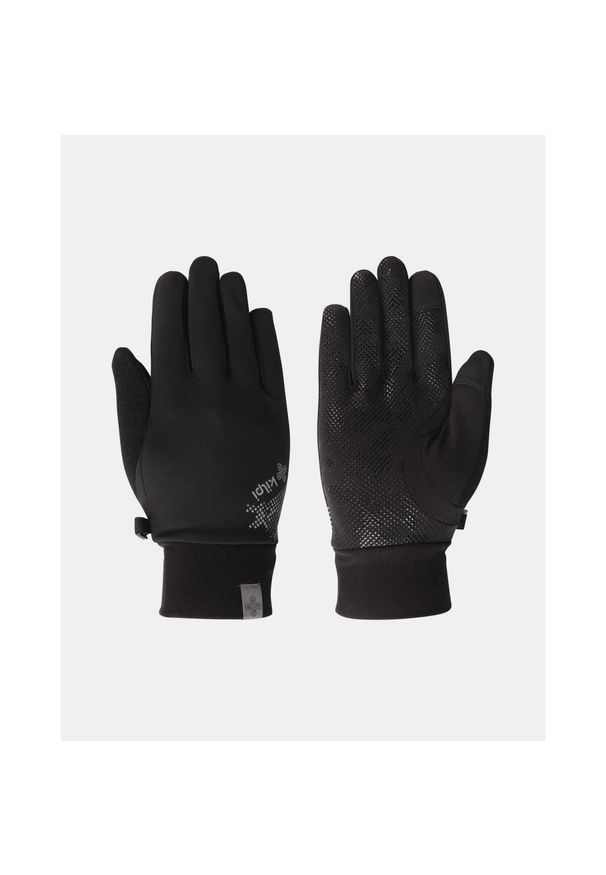 Rękawice sportowe zimowe unisex Kilpi CASPI-U. Kolor: czarny. Sezon: zima