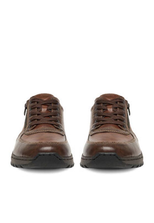 Rieker Półbuty 03329-25 Brązowy. Kolor: brązowy. Materiał: materiał