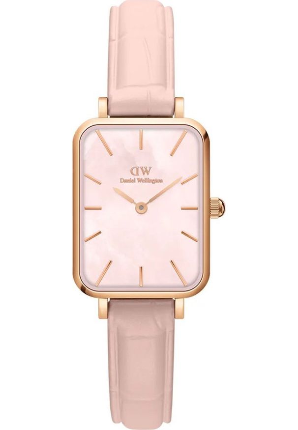 Zegarek Daniel Wellington Zegarek damski Daniel Wellington DW00100508 różowy. Kolor: różowy